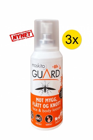 Moskito Guard Myggmiddel 3-pakk